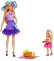 Barbie JBF43, Barbie Malibu & Club Chelsea Dolls - Family & Friends