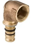 Geberit mepla bend adapter 90&deg; with female thread: d=20mm r
