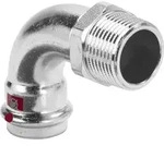 Prestabo adapter elbow 90&deg; 15 x 1/2"