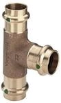 Viega Sanpress T-piece 35 mm gunmetal