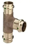 Viega Sanpress T-piece 18 mm gunmetal