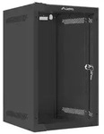 Lanberg WF10-2309-10B, Lanberg WF10-2309-10B - 9U - Wall Mount Rack Cabinet