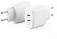 2X40 Rapid Power 2 Port 40W USB-C GaN Wall Charger