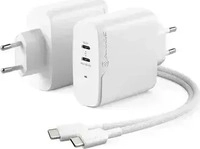 ALOGIC WCG2X63-EU, ALOGIC 2X63 Rapid Power 63W GaN Charger - Incl. 2m USB-C...