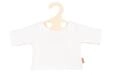Heless Doll T-Shirt White on Clothes Hanger size 35-45 cm