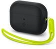 Case Silicone Fit Black + Strap Phantom Green - AirPods Pro (2nd Gen)