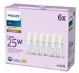 LED-Lampe 220lm 1.9W/827 (25W) 6-pack G9