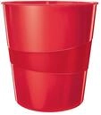 Leitz WOW Papierkorb Rot