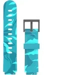 XGO3 Strap - Turquoise Dinosaur