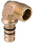 Geberit mepla bend adapter 90&deg; with male thread: d=20mm r=3