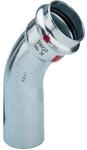 Viega Prestabo bend 45&deg; 18 Steel/Galvanized 558345