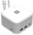 XtremeMac XWH-XCP-03 laptop dock/port replicator USB-Hubs - USB 3.0 - 6 - Wei&szlig;