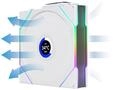 Lian Li G99.12RTLLCD1W3W.00, Lian Li UNI FAN TL Wireless LCD Reverse 3 pack -