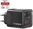 Verbatim 32217, Verbatim - 65W 2 Port with Retractable Cable