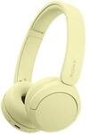 Sony WHCH520Y.CE7, Sony WH-CH520 - Wireless Headphones - Yellow