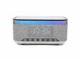 CRQ-225 - FM Clock Radio - with Bluetooth function & wireless charging - Gray -...