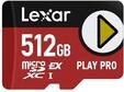 Lexar LMSXPS0512G-BNNNG, Lexar microSD Express PLAY Pro - 900MB/s - 512GB