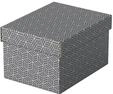 Esselte Home Aufbewahrungsboxen, Klein, Grau, 3 St&uuml;ck Grau