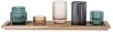Bloomingville Sanga Tray w/Votive - Blue/Nude - Set of 6