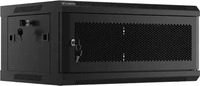 Lanberg WF01-6404-23B, Lanberg WF01-6404-23B - 4U - Wall Mount Rack Cabinet