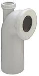 Viega Toilet bend 90&deg; with 50 mm stud plastic/white