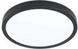 EGLO FUEVA 6 PLAFOND &Oslash;280 CCT 14.2W 2000LM SCHWARZ