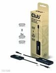 Club 3D CSV-1548, Club 3D CSV-1548 - hub - 4 ports USB-Hubs - 4 - Schwarz