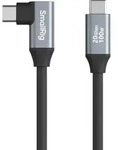 4791 USB-C (Straight) to USB-C (Angled) Data Cable 60cm
