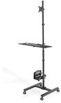 DIGITUS DA-90374, DIGITUS Mobile Workstation (Monitor Mount PC Holder)