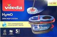 Vileda 178333, Vileda H2PrO Spin Mop System Dual-Tank System