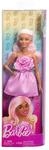 Barbie HYT94, Barbie Fashionistas #238 mit tr&auml;gerlosem Rosenkleid & Accessoire