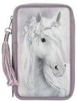 Miss Melody Triple Pencil Case FANTASY HORSES
