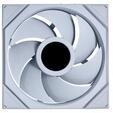 Lian Li G99.14TLLCD1W1W.00, Lian Li UNI FAN TL-LCD Wireless 140 White -