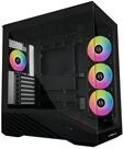 Lian Li G99.V100RX.00, Lian Li V100 Black (4x ARGB fans) - Geh&auml;use - Miditower -