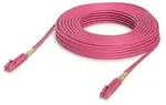 UniFi OM4 Duplex LC UPC Fiber Patch Cable 30m - Rosa - 30m