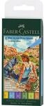 Faber-Castell Tuschestift Pitt Artist Pen B Sommer 6x