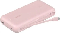 Belkin BPB024HQPK, Belkin BoostCharge power bank - with integrated cable - 2 x USB-C