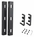 Under Desk Cable Management Tray Clamp-on Installation - cable management tray