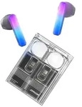 Joyroom TWS JR-TC1 IceLens Series wireless headphones with LED lights - black
