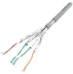 bulk cable - 100 m - grey - Grau