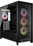 Corsair CC-9011309-WW, Corsair FRAME 5000D RS ARGB Black - Geh&auml;use - Miditower -