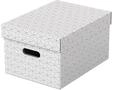 Esselte Home Aufbewahrungsboxen Mittel, 3 St&uuml;ck Wei&szlig;