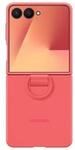 Samsung EF-PF766TREGWW, Samsung Galaxy Z Flip7 - Ring Case (Silicone) - Red