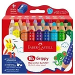 Buntstift Grippy 16er Set mit Spitzer