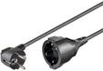 Pro Power cable C13 Ext. - Schwarz - 3m