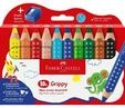 Faber-Castell Buntstift Grippy 10er Set mit Spitzer