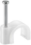 Pro Kabel Clip - Wei&szlig; - 6mm