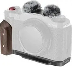 5260 L-Shape Mount Plate with Wooden Handle for FUJIFILM X-M5 Black