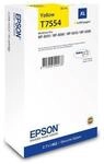 Epson T7554 - XL size - yellow - original - ink cartridge