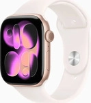 Apple MEV64QN/A, Apple Watch Series 11 GPS 46mm Rose Gold Aluminium Case with...